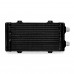 Mishimoto Universal Dual Pass Bar & Plate Oil Cooler, Small Black