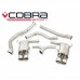 Cobra Sport De-Cat/Non-Resonated Turbo-Back Exhaust System Subaru Impreza WRX STI 2014+