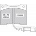 Cosworth StreetMaster Front Brake Pads Sierra Cosworth 2WD 85-90