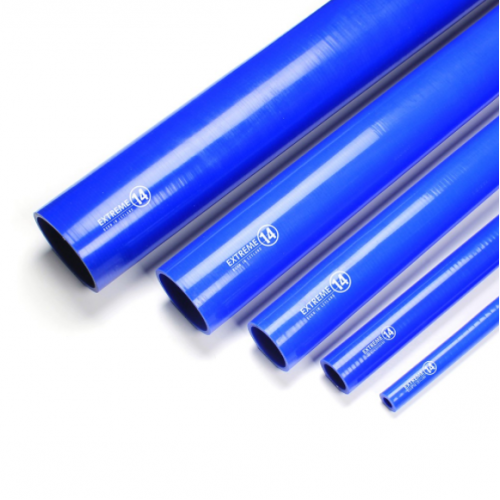 Silicone Straight Hose 65mm (2 9/16) Blue - Auto Silicone Hoses