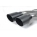 Milltek Sport Downpipe-back Resonated (quieter). Cerakote Black OEM-Style Tips