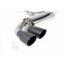 Milltek Sport Downpipe-back Resonated (quieter). Cerakote Black OEM-Style Tips