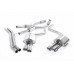 Milltek Sport Cat-back Exhaust Resonated (quieter). Titanium Tips