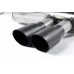 Milltek Sport Cat-back Exhaust Non-resonated (louder). Cerakote Black Tips