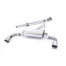 Milltek Sport Secondary Cat-back Exhaust Resonated (quieter) Toyota GT86 & Subaru BRZ