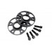 Racingline Spacers (pair) 12.5mm tapered bolts