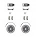 Racingline Stage 3+ Carbon-Ceramic Big Brake Kit Chrome Caliper