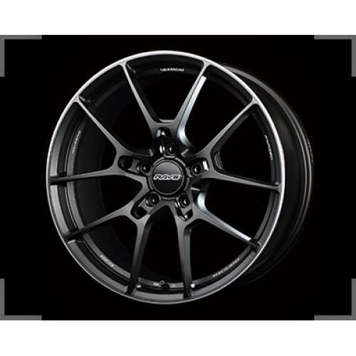 Rays Wheels Volk Racing G025 19 Matte Gunblack With Diamond Cut Edge